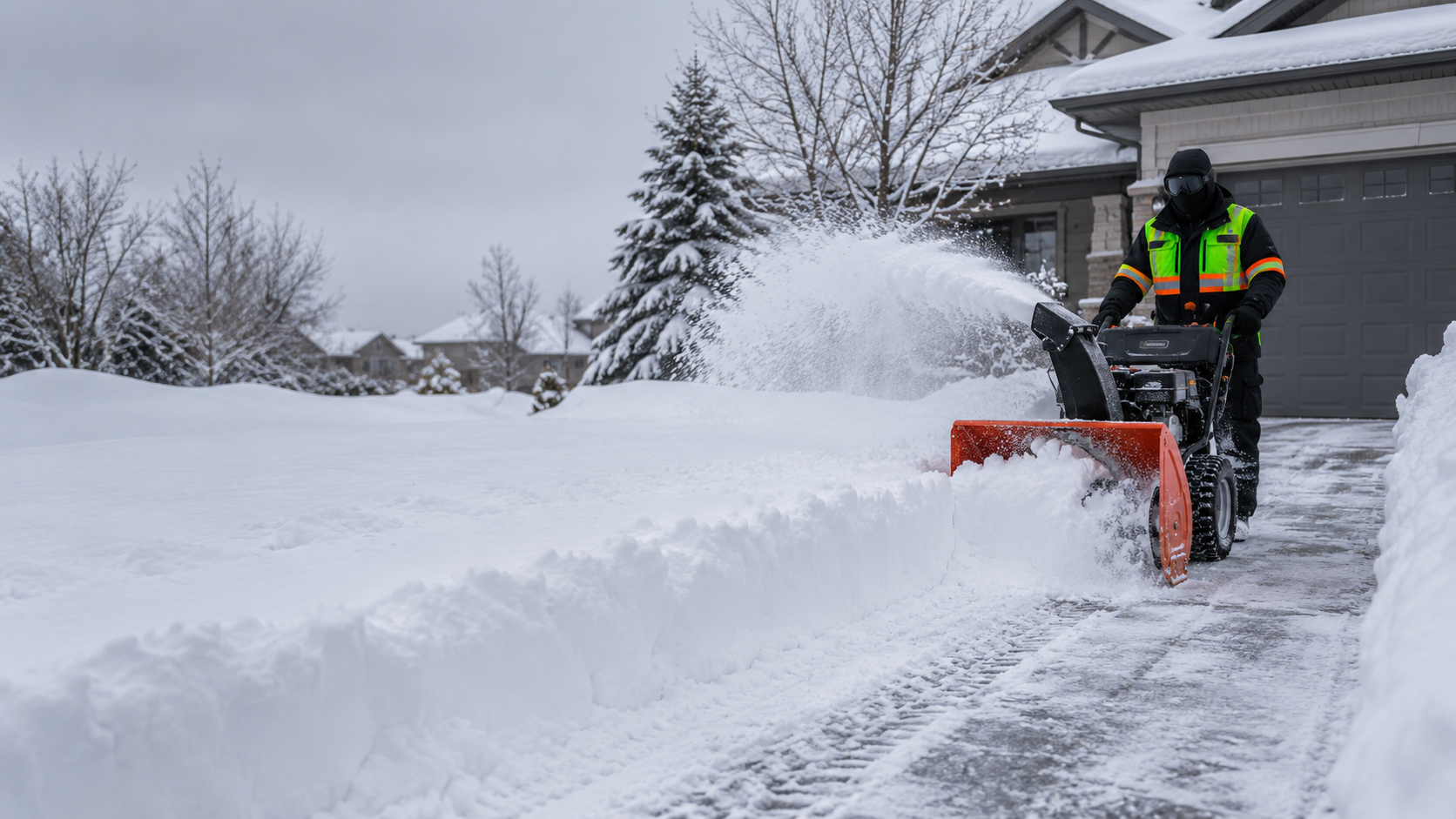 One-time snow removal Saskatoon after a winter storm